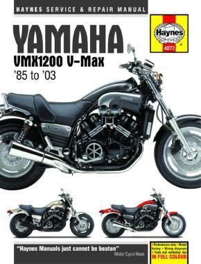 Reparaturanleitung Handbuch Yamaha VMax VMX1200 (85 - 03) (VERSANDKOSTENFREI)