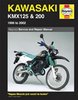 Reparaturanleitung Kawasaki KMX125 and 200 (86 - 02)  (VERSANDKOSTENFREI)