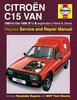 Reparaturanleitung Citroen C15 Van Petrol Diesel 1989 - Oct 1998 (VERSANDKOSTENFREI)