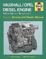 Reparaturanleitung Vauxhall / Opel 1.5, 1.6 & 1.7 litre Diesel Engine (82 - 96) up to N (VERSANDKOSTENFREI)