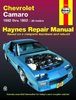 Reparaturanleitung Chevrolet Camaro (82 - 92) Haynes  (VERSANDKOSTENFREI)