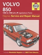 Haynes Reparaturanleitung Volvo 850 ohne Lexikon  (VERSANKOSTENFREI)