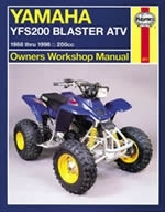 Reparaturanleitung Yamaha YFS200 Blaster ATV Quad (88 - 02)   (VERSANDKOSTENFREI)