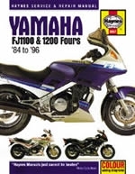 Reparaturanleitung Yamaha FJ1100 and 1200 Fours (84 - 96) (VERSANDKOSTENFREI)
