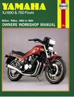 Reparaturanleitung Yamaha XJ650 & 750 Fours (80 - 84) (VERSANDKOSTENFREI)