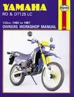 Reparaturanleitung Yamaha RD & DT125LC (82 - 87)  (VERSANDKOSTENFREI)