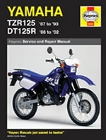 Reparaturanleitung Yamaha TZR125 (87 - 93) and DT125R (88 - 02) (VERSANDKOSTENFREI)