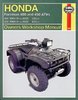 Reparaturanleitung Honda Foreman Rubicon 400, 450 and 500 ATV (95 - 07) Quad (VERSANDKOSTENFREI)