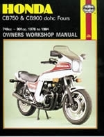 Reparaturanleitung Honda CB750 & CB900 dohc Fours (78 - 84) (VERSANDKOSTENFREI)