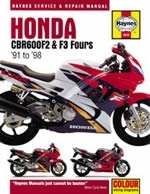 Reparaturanleitung Honda CBR600F2 and F3 Fours (91 - 98) (VERSANDKOSTENFREI)