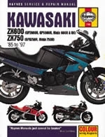 Reparaturanleitung Kawasaki ZX600 ( GPZ600R, GPX600R, Ninja 600R and RX