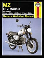 Reparaturanleitung MZ ETZ Models (81 - 95)  (VERSANDKOSTENFREI)