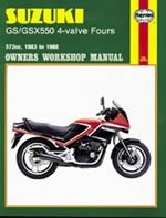 Reparaturanleitung Suzuki GS / GSX550 4-valve Fours (83 - 88) (VERSANDKOSTENFREI) GS GSX 550