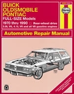 Reparaturanleitung Buick, Oldsmobile and Pontiac Full-size (RWD) (70 - 90) (VERSANDKOSTENFREI)