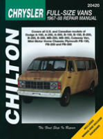Reparaturanleitung Chrysler Dodge & Plymouth Vans Bj. 67 - 88 (VERSANDKOSTENFREI) Knappes Kilo Buch