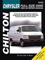 Reparaturanleitung Dodge & Plymouth Vans (89 - 98) (VERSANDKOSTENFREI)