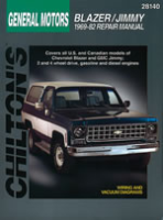 Reparaturanleitung Chevrolet Blazer/Jimmy (69 - 82) (VERSANDKOSTENFREI)