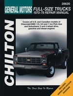 Reparaturanleitung Chevrolet Pick-Ups (70 - 79) (VERSANDKOSTENFREI)