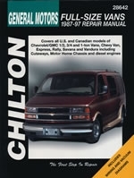 Reparaturanleitung Chevrolet Vans (87 - 97) (VERSANDKOSTENFREI)