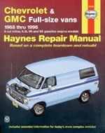Reparaturanleitung Chevrolet Vans (68 - 96) (VERSANDKOSTENFREI)