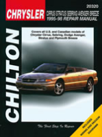 Reparaturanleitung Chrysler Cirrus/Stratus/Sebring/Avenger/Breeze (95 - 98) (VERSANDKOSTENFREI)