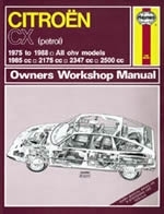Reparaturanleitung Citroen CX Petrol 1975 - 1988 (VERSANDKOSTENFREI)