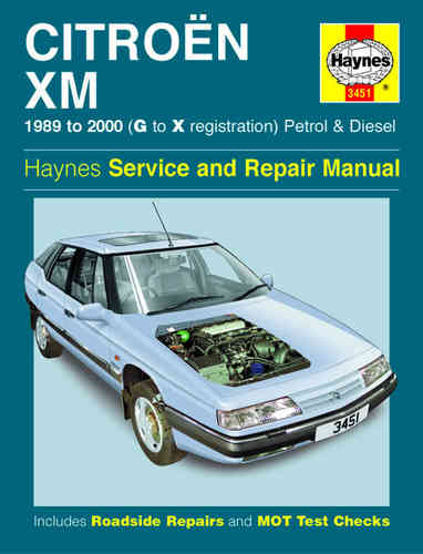 Reparaturanleitung Citroen XM 1989-2000 Benzin &amp; Diesel (VERSANDKOSTENFREI)