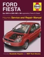 Reparaturanleitung Ford Fiesta Petrol & Diesel (Apr 02 - 08) 02 to 54  (Versandkostenfrei)