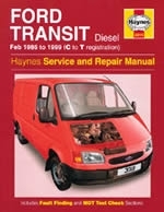 Reparaturanleitung Ford Transit Diesel (Feb 86 - 99) C to T (VERSANDKOSTENFREI)