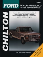 Reparaturanleitung Ford Pick-Ups and Bronco (76 - 86) (VERSANDKOSTENFREI)