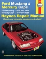 Reparaturanleitung Ford Mustang and Mercury Capri (79 - 93) ( Versandkostenfrei )