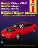 Reparaturanleitung Honda Civic and CR-V Acura Integra (96 - 01)  (VERSANDKOSTENFREI)