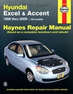 Reparaturanleitung Hyundai Excel and Accent All models (1986 - 2009)   (VERSANDKOSTENFREI)