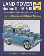 Reparaturanleitung Land Rover Series II, IIA & III 4-cyl Petrol (58 - 85) up to C (VERSANDKOSTENFREI)