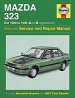 Reparaturanleitung Mazda 323 (Oct 89 - 98) G to R (VERSANDKOSTENFREI)