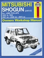 Reparaturanleitung Mitsubishi Shogun & L200 Pick-Ups Petrol (83 - 94) up to M (VERSANDKOSTENFREI)