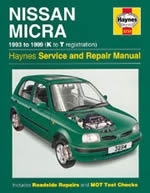 Reparaturanleitung Nissan Micra ( Baujahr 93-2002) K to T (VERSANDKOSTENFREI)