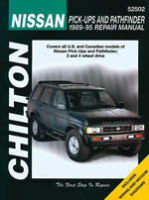 Reparaturanleitung Nissan Pick - Ups and Pathfinder (89 - 95) (VERSANDKOSTENFREI)