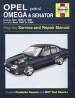 Reparaturanleitung Opel Omega & Senator Petrol (Nov 86 - 94) (VERSANDKOSTENFREI)
