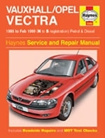 Reparaturanleitung Vauxhall / Opel Vectra Petrol & Diesel (95 - Feb 99) N to S (VERSANDKOSTENFREI)