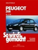 Reparaturanleitung Peugeot 206 ab 10/98 (VERSANDKOSTENFREI)