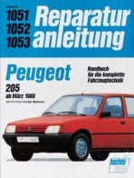 Reparaturanleitung Peugeot 205 ab Bj.88 - 98 (VERSANDKOSTENFREI)