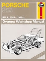 Reparaturanleitung Porsche 924 & 924 Turbo (76 - 85) up to C (VERSANDKOSTENFREI)