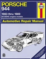 Reparaturanleitung Buch Porsche Porsche 944 (83 - 89) (USA)  (VERSANDKOSTENFREI)