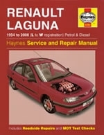 Reparaturanleitung Renault Laguna Petrol & Diesel (94 - 00) L to W (VERSANDKOSTENFREI)