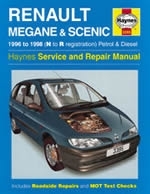 Reparaturanleitung Renault Megane & Scenic Petrol & Diesel (96 - 99) N to R (VERSANDKOSTENFREI)