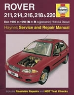 Reparaturanleitung Rover 211, 214, 216, 218 & 220 Petrol & Diesel (Dec 95 - 99) VERSANDKOSTENFREI