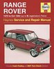 Reparaturanleitung Range Rover V8 Petrol (70 - Oct 92) up to K (VERSANDKOSTENFREI)