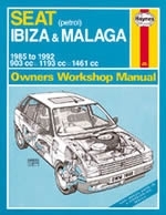 Reparaturanleitung Seat Ibiza & Malaga Petrol (85 - 92) B to K (VERSANDKOSTENFREI)