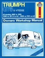 Reparaturanleitung Triumph GT6 & Vitesse (62 - 74 ) up to N (VERSANDKOSTENFREI)